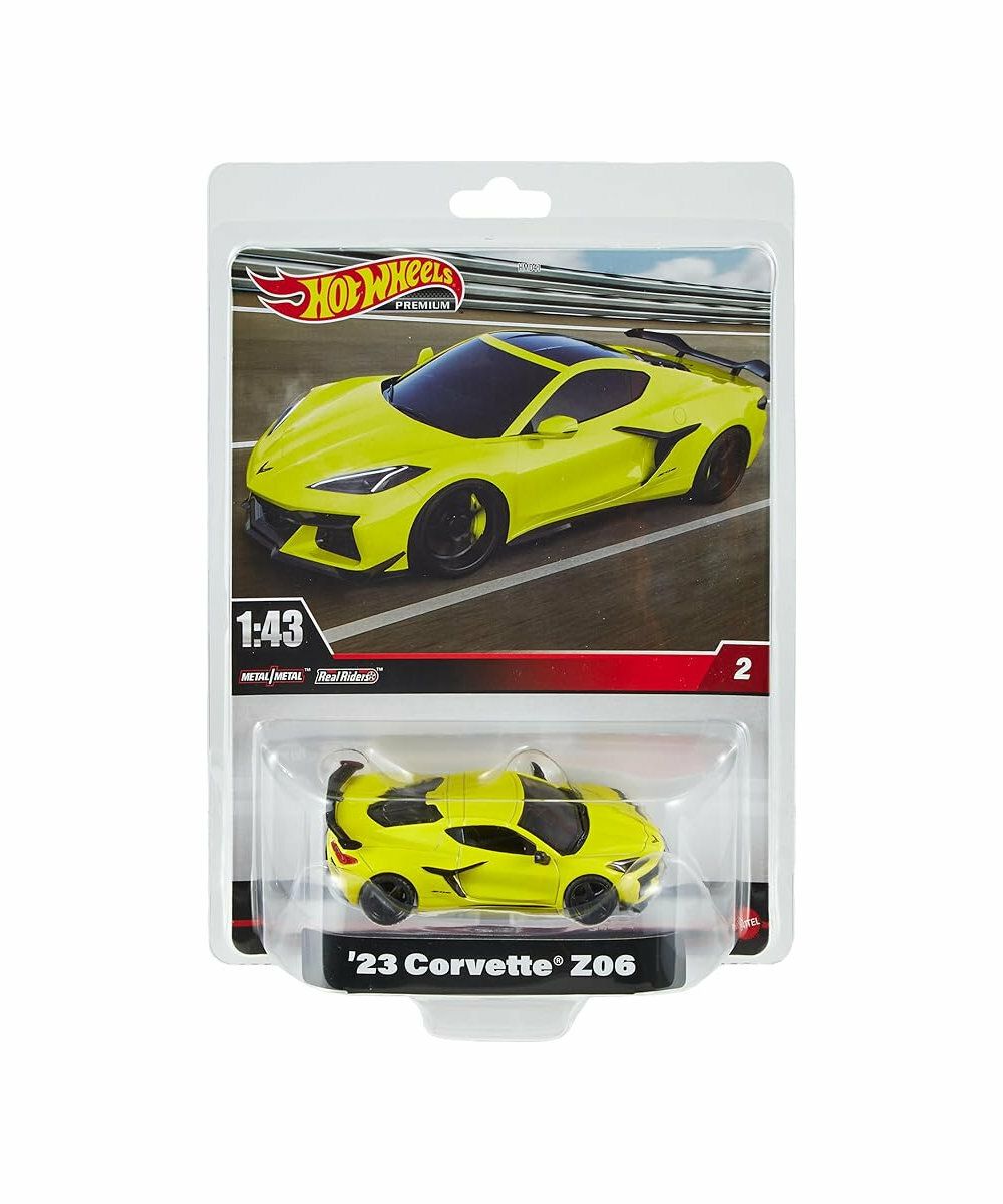 Promo Hot Wheels Premium 143 23 Corvette Z06 Hmd48 Mattel - model lub pojazd
