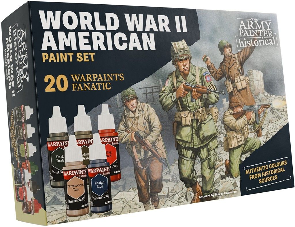 The Army Painter Historical - World War Ii - American Paint Set