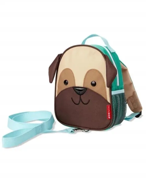 Plecak mini ze smyczą Mops - Skip Hop