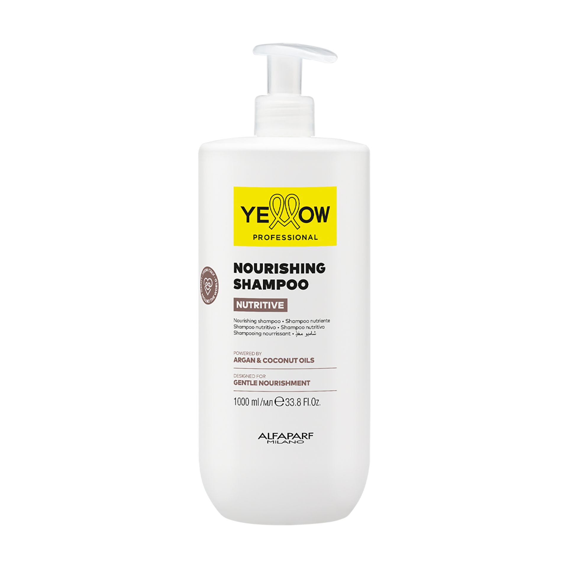 Yellow Professional Nutritive, szampon arganowy nawilżający suche włosy, 1000ml