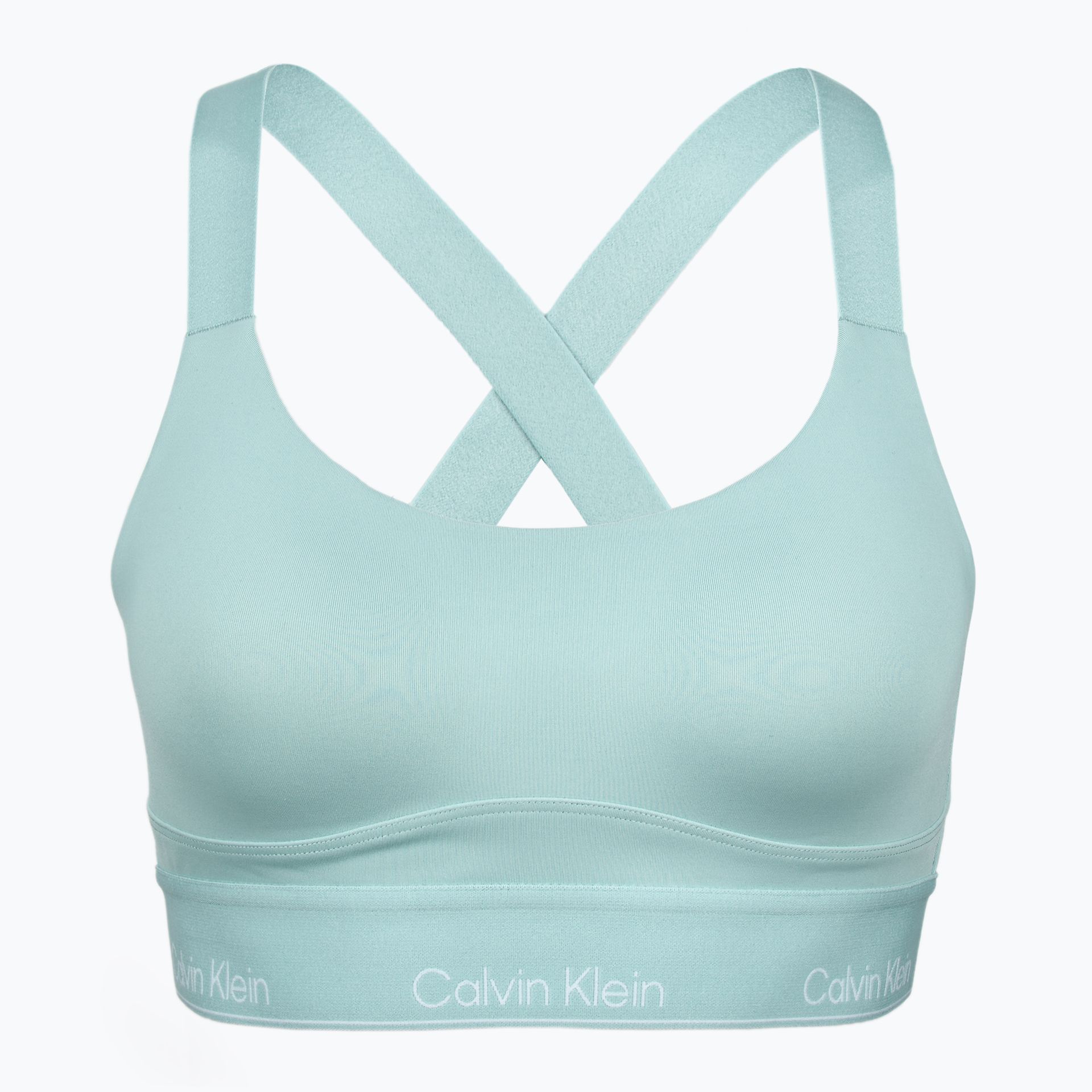 Biustonosz treningowy Calvin Klein LVGWS5K137 High Support ether WYSYŁKA W 24H 30 DNI NA ZWROT