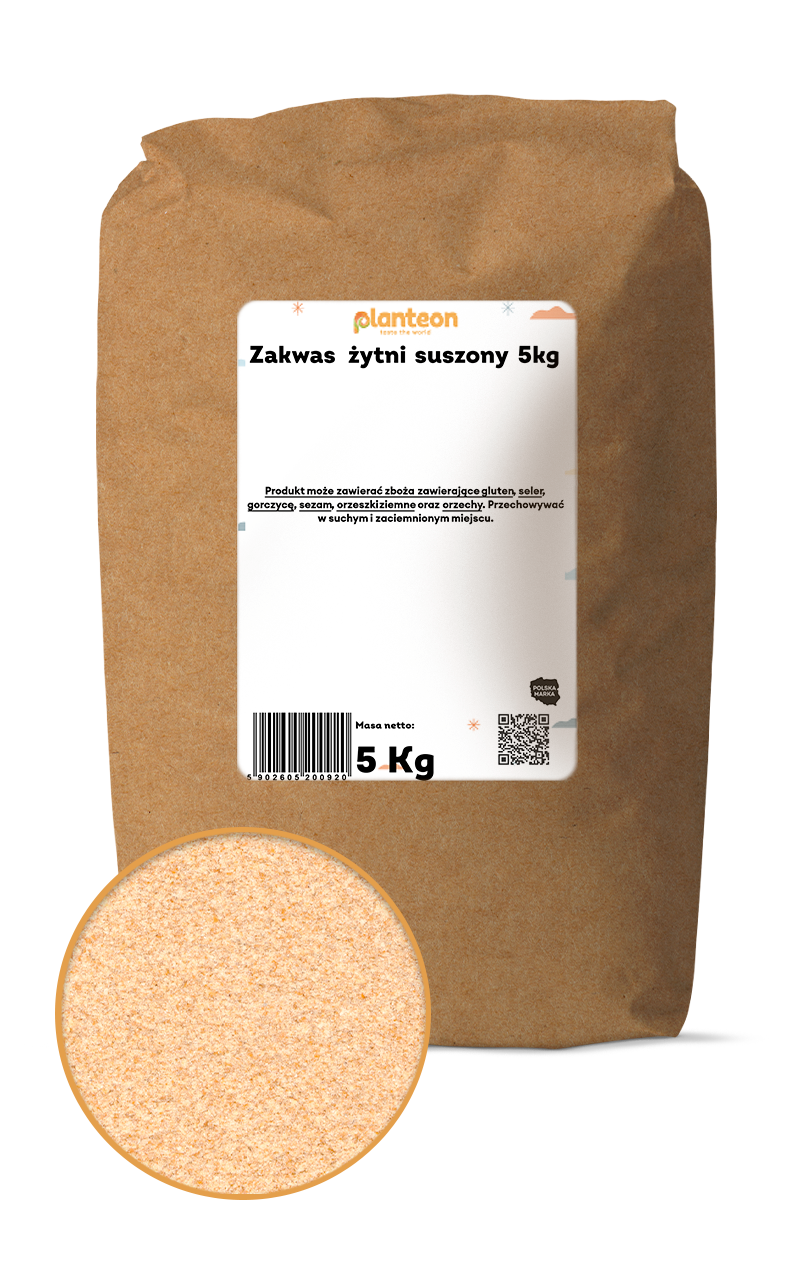 Zakwas żytni suszony 5kg