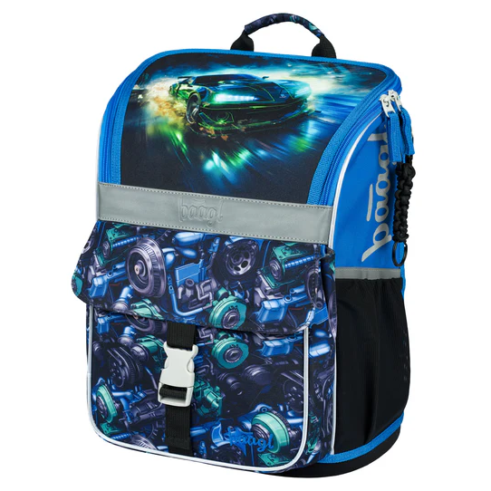 Plecak szkolny kl.1-3 Baagl Zippy Kolor: niebieski/czarny