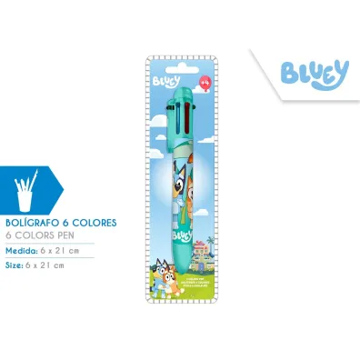 Długopis Bluey 6 kolorów BY00002