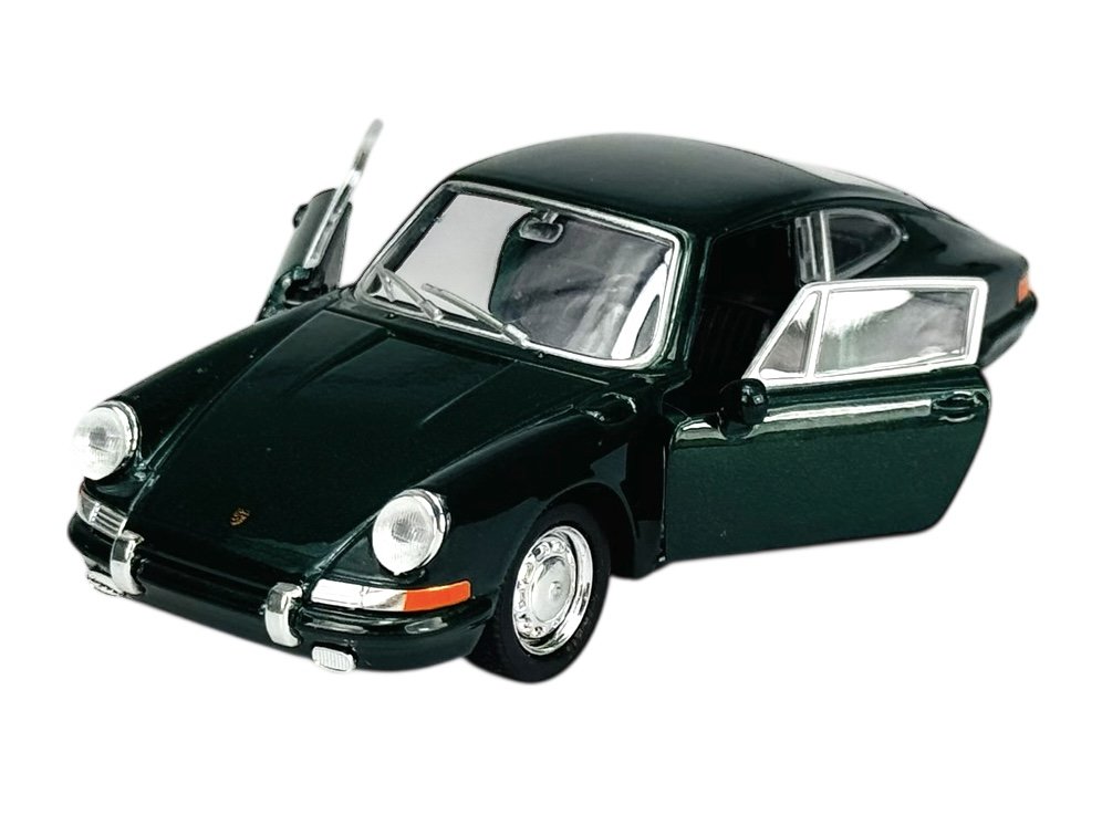 WELLY OLD TIMER PORSCHE 911 CIEMNO ZIELONY 1:34 SAMOCHÓD NOWY METALOWY MODEL