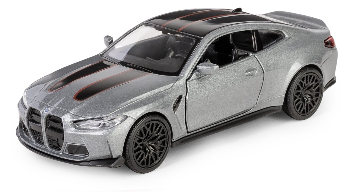 RMZ City BMW M4 CSL G82 SREBRNY 12cm K-147