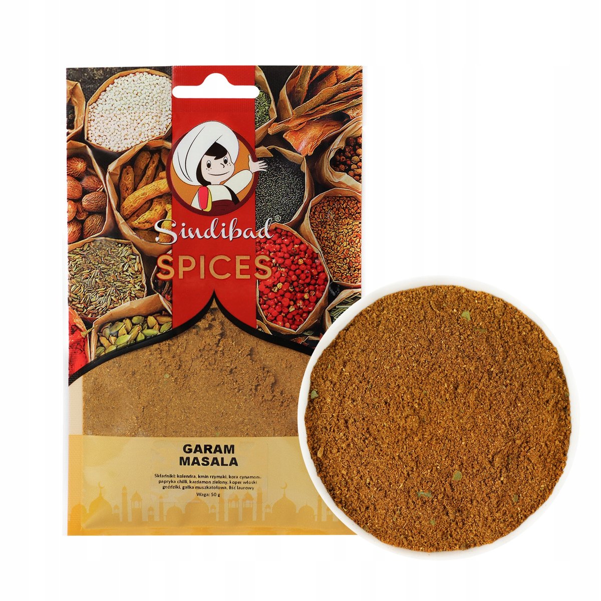 Garam Masala 50g Sindibad NAJWYŻSZA JAKOŚĆ
