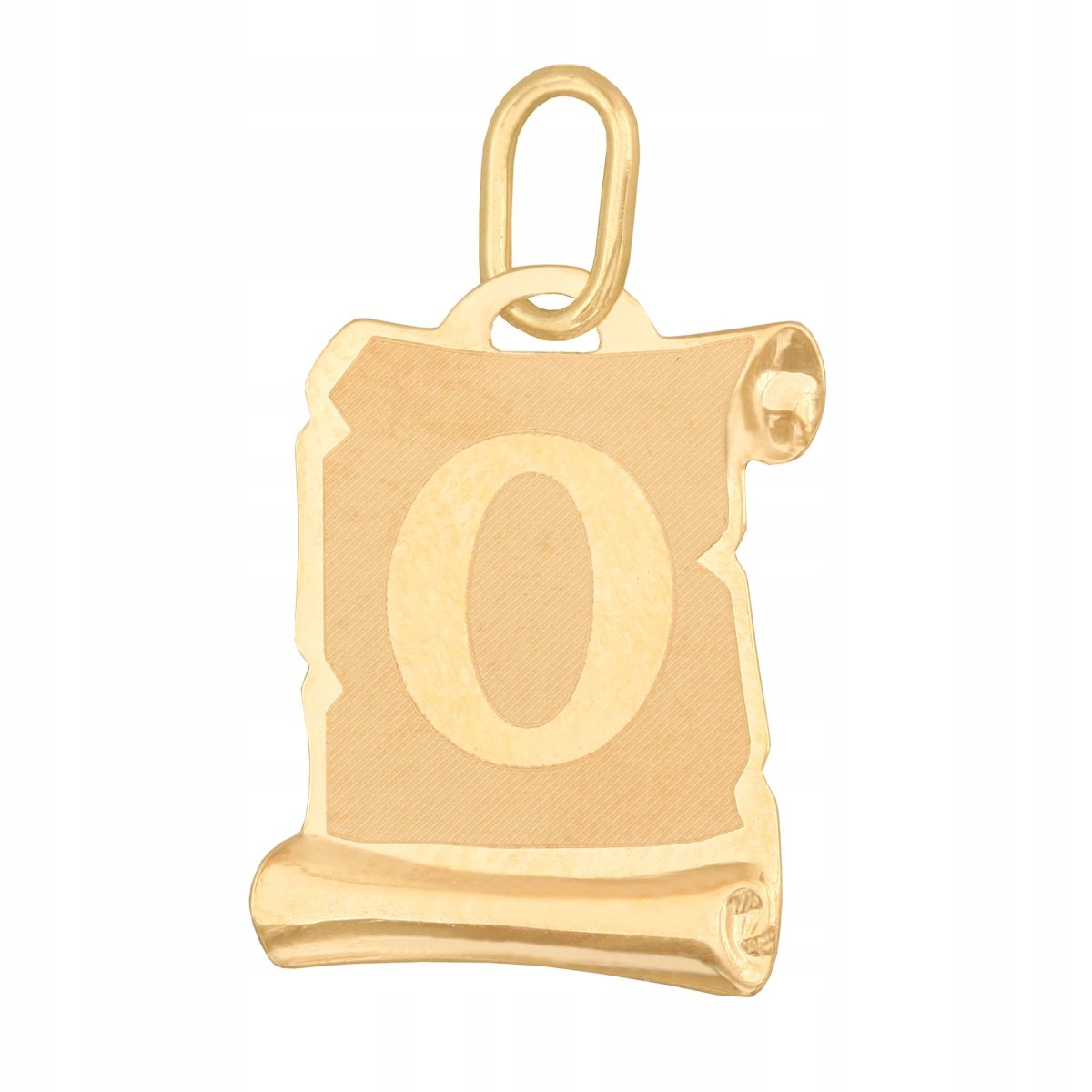 Złota Zawieszka Literka Papirus 585 0.45 g