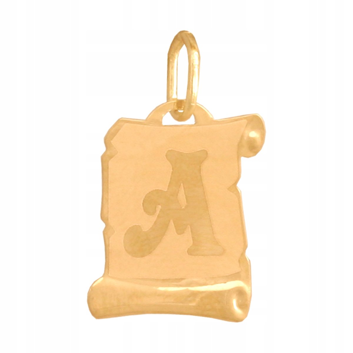 Złota Zawieszka Literka Papirus 585 0.50 g