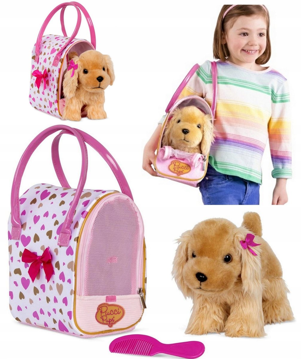 Pucci Pups Pluszowy Cocker Spaniel w torebce piesek maskotka przytulanka