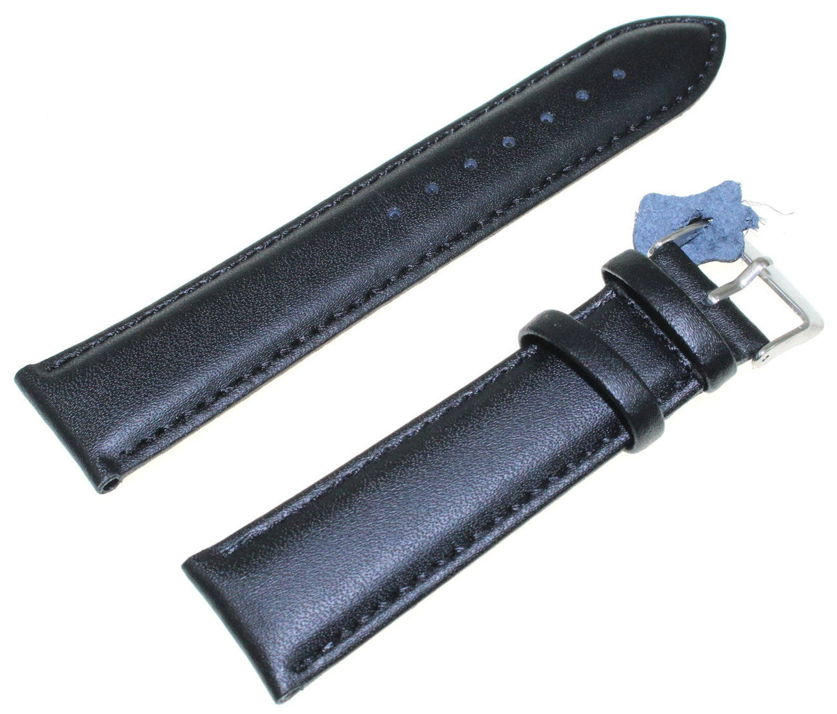 Sk��rzany pasek do zegarka 22 mm Diloy 302.22.1
