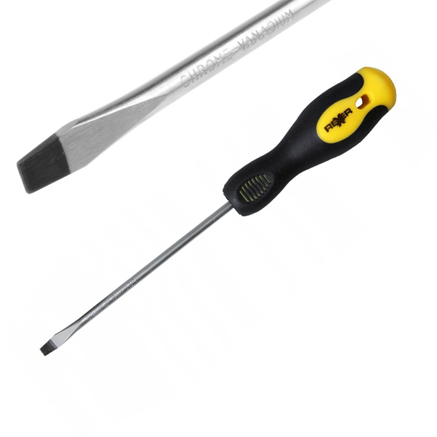 ŚRUBOKRĘT WKRĘTAK PŁASKI Z KOŃCÓWKĄ MAGNETYCZNĄ 6X150 MM