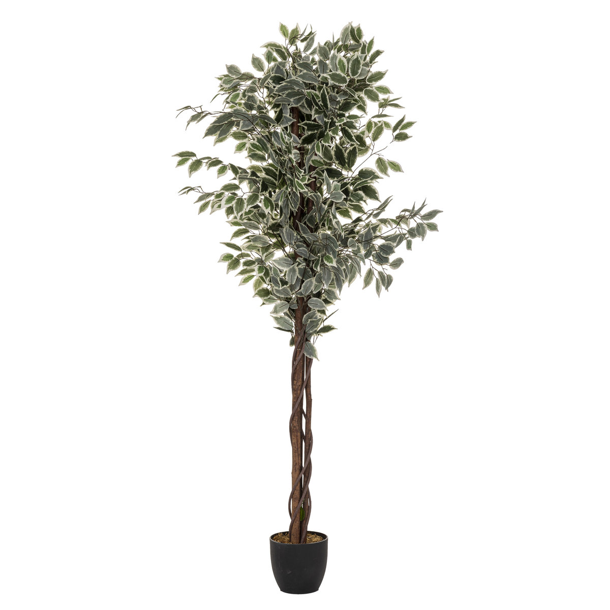Wysoki sztuczny figowiec z doniczką, wys. 180 cm