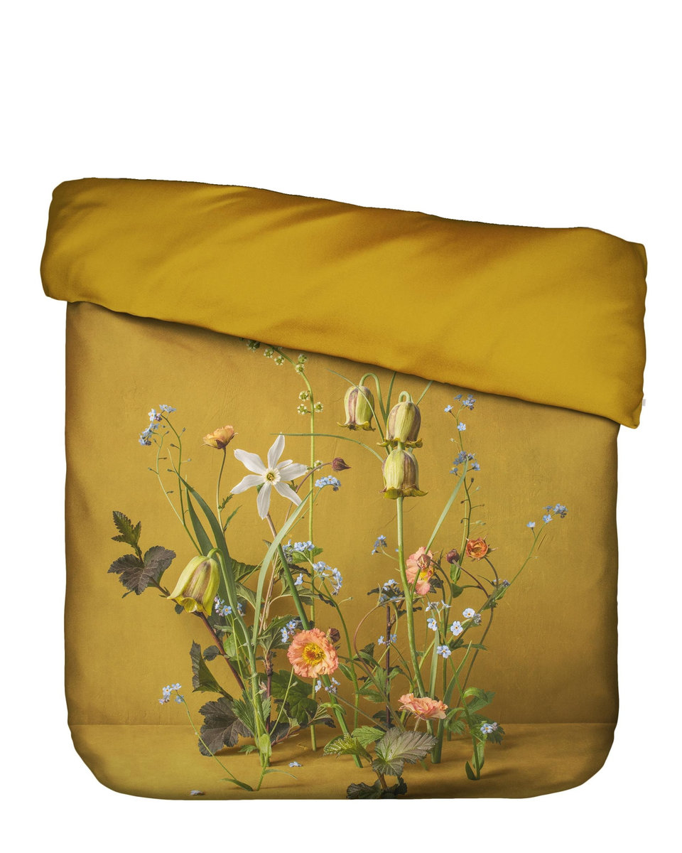 Essenza Pościel Ficaria 160x200cm żółta