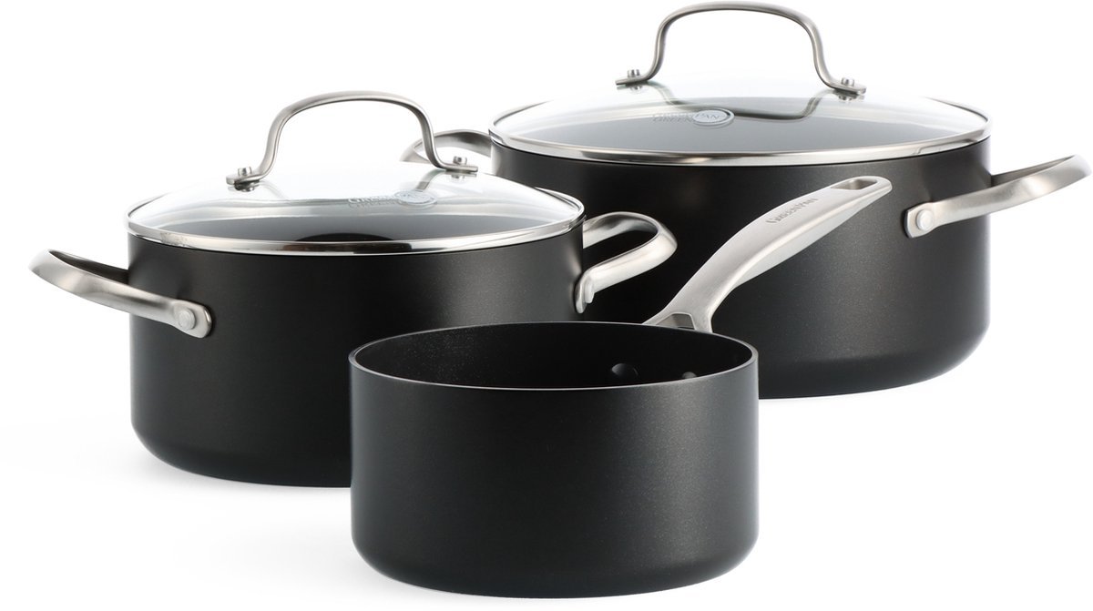 GreenPan Zestaw garnków Copenhagen 5 elementów