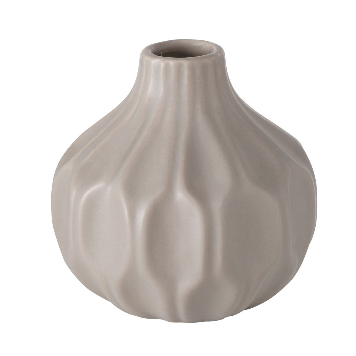 Ceramiczny wazon z tłoczonym wzorem ESKO, Ø 11 cm