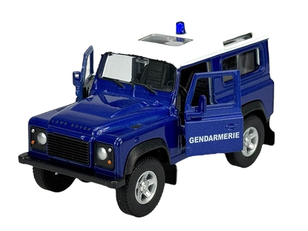 WELLY LAND ROVER DEFENDER GENDARMERIE 1:34 SAMOCHÓD NOWY METALOWY MODEL