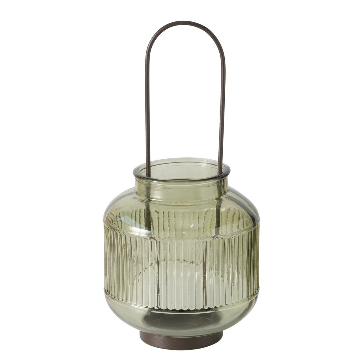 Świecznik szklany na tealight ZENOR, 29 cm