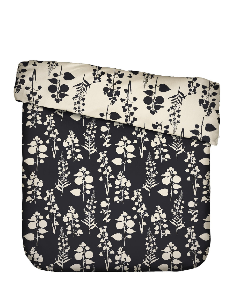 Essenza Pościel Liva 160x200cm antracytowa