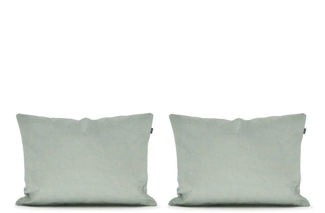 Marc O'Polo Komplet 2 poszewek na poduszki Valka 70x80cm jasnozielony