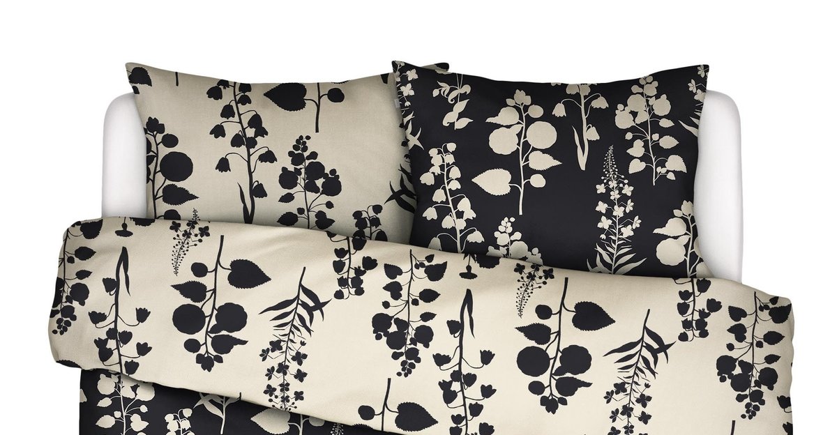 Essenza Komplet 2 poszewek na podszuki Liva 70x80cm antracytowy