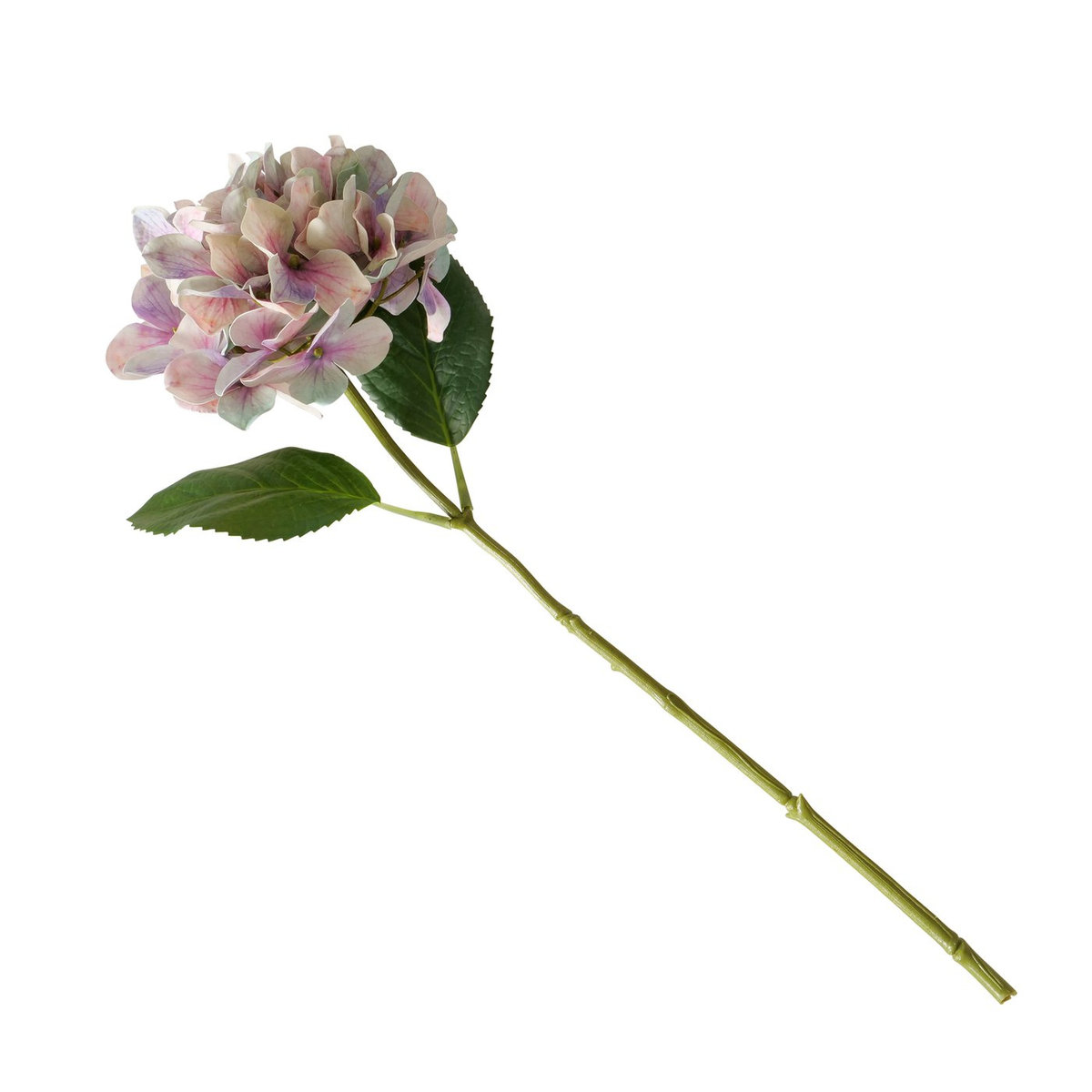Sztuczna hortensja na łodydze, 46 cm