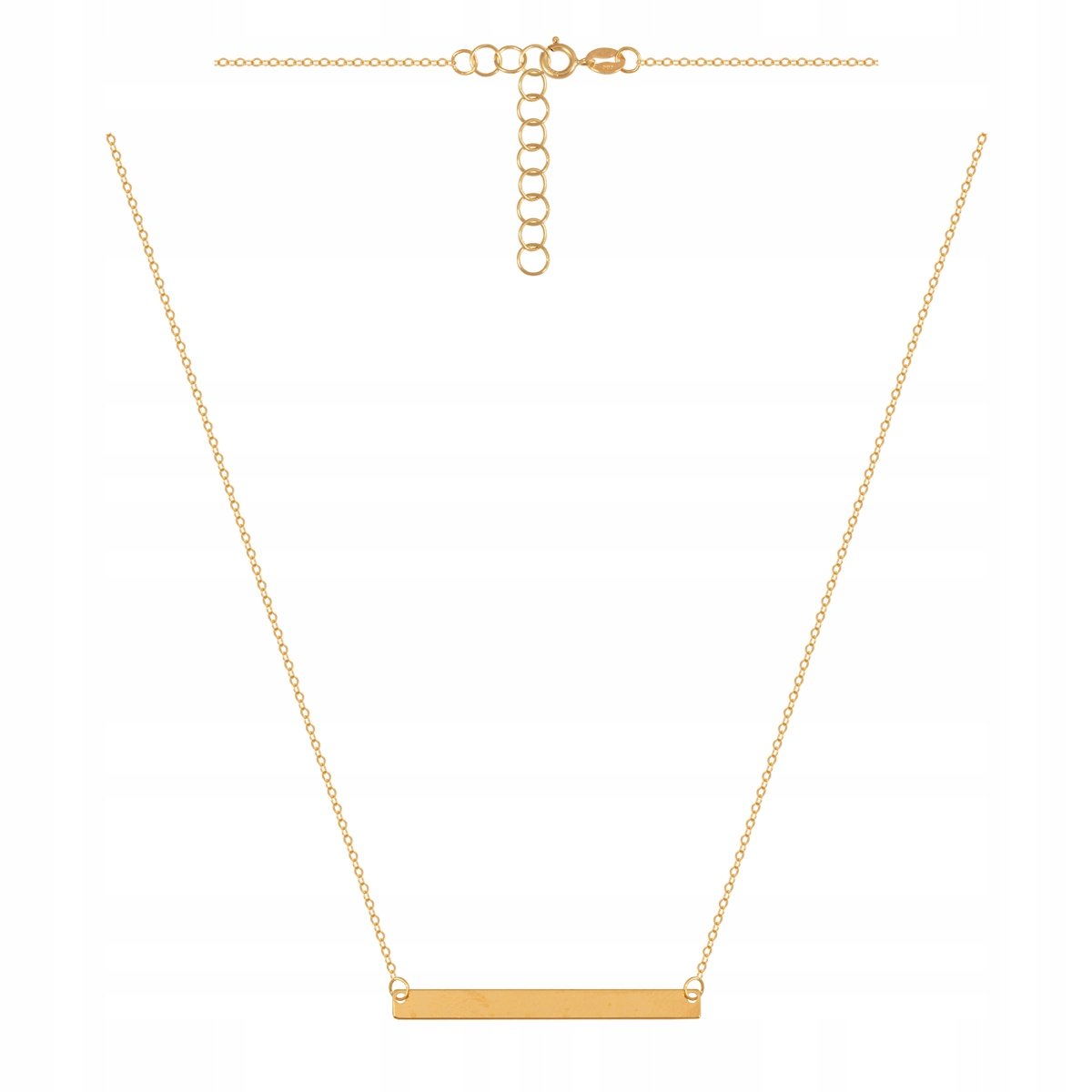 Złoty Naszyjnik CELEBRYTKA 585 1.15 g 48 cm GRAWER