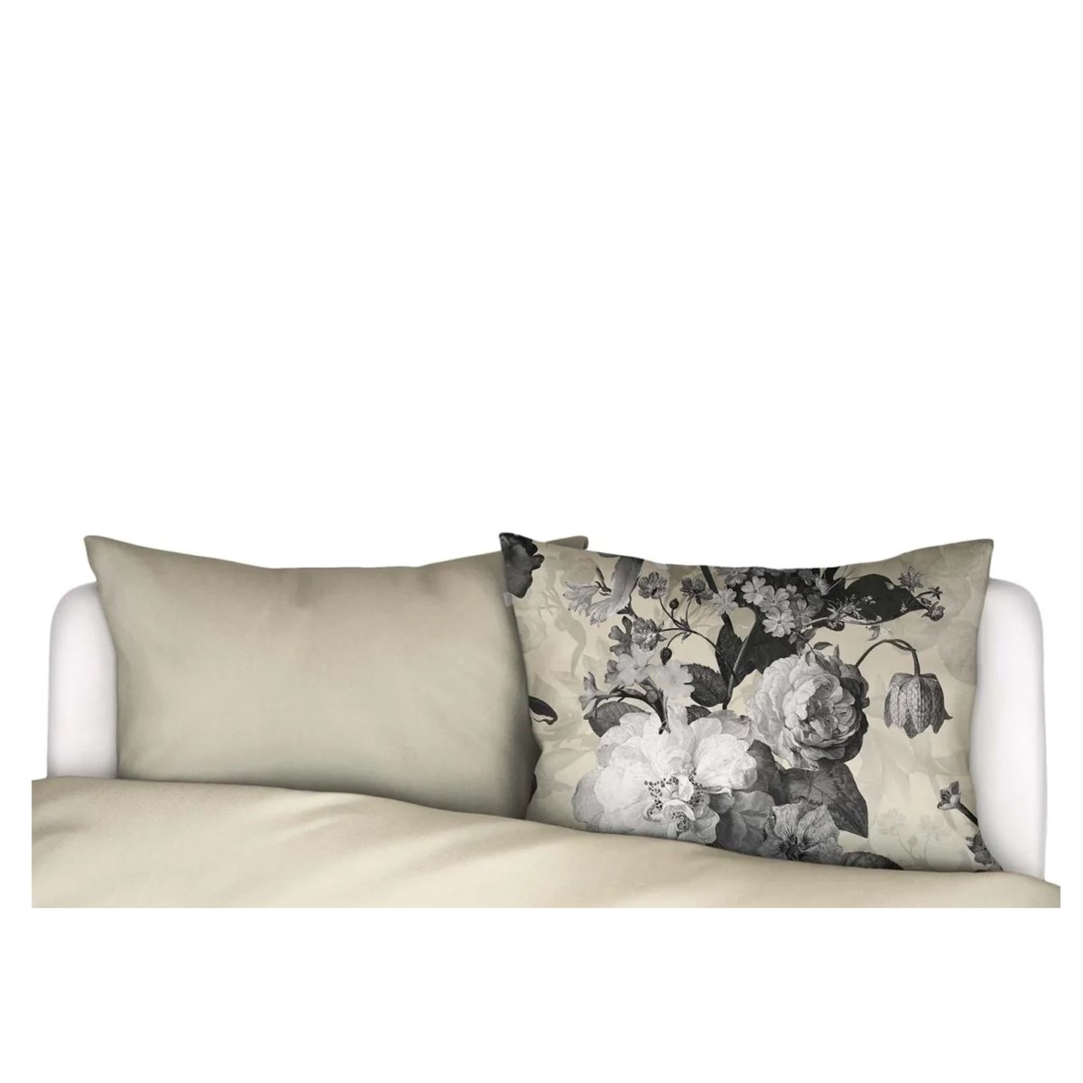 Essenza Komplet 2 poszewek na poduszki Floor 70x80cm kremowy