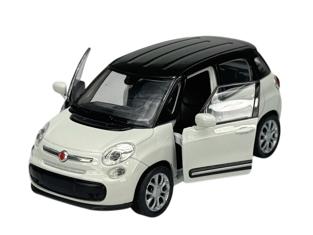 WELLY 2013 FIAT 500L BIAŁY 1:34 SAMOCHÓD NOWY METALOWY MODEL