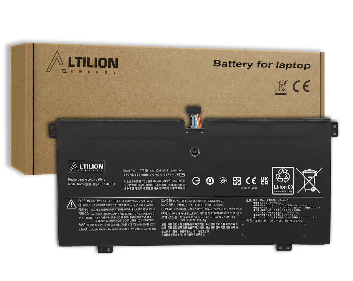 Bateria L15M4PC1 L15L4PC1 do Lenovo IdeaPad Yoga 710-11ISK / 710-11IKB