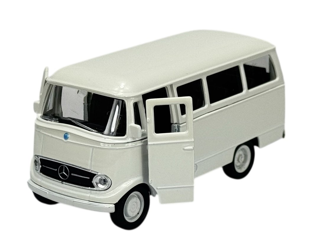 WELLY OLD TIMER MERCEDES-BENZ O 319 BIAŁY 1:34 SAMOCHÓD NOWY METALOWY MODEL