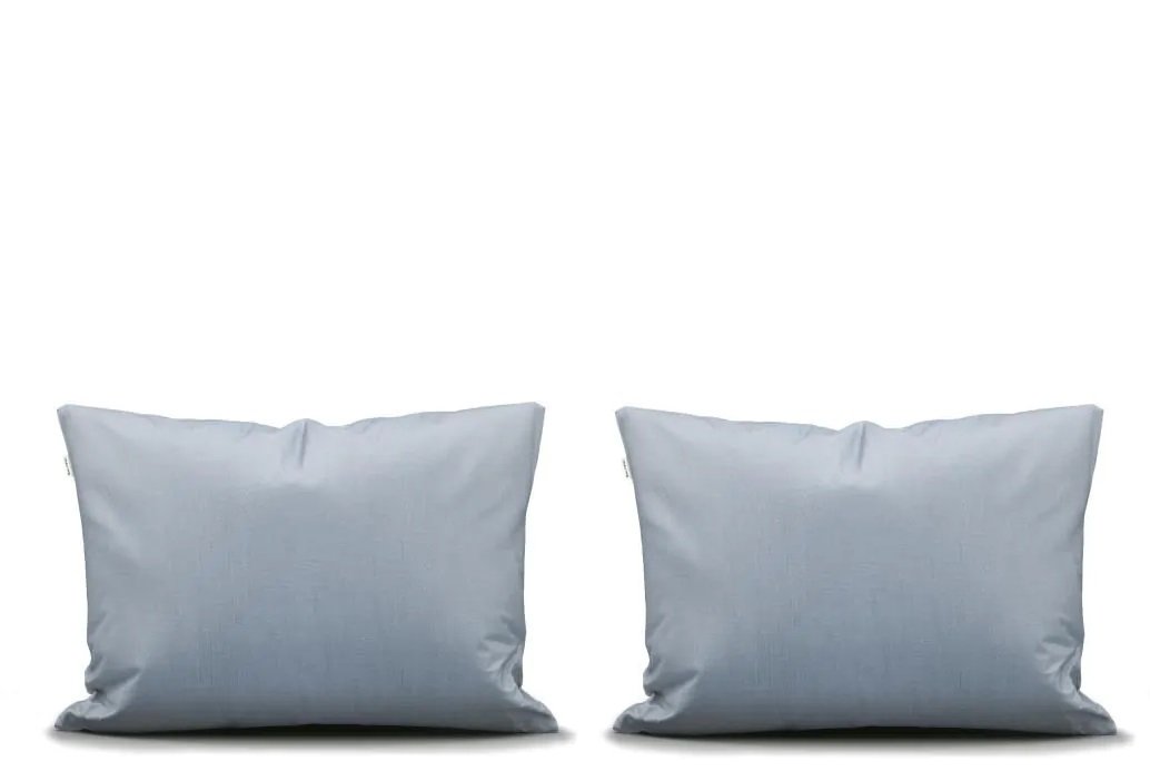 Marc O'Polo Komplet 2 poszewek na poduszki Valka 70x80cm niebieski