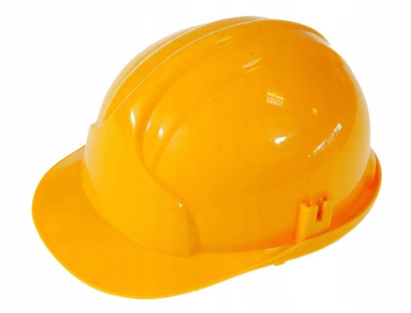 Kask Ochronny Żółty Atestowany