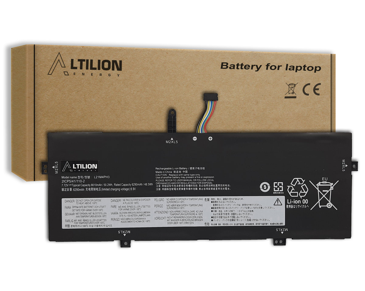 Bateria L21M4PH3 L21D4PH3 do Lenovo Yoga Slim 7 Carbon 13IAP7 / 13IRP8