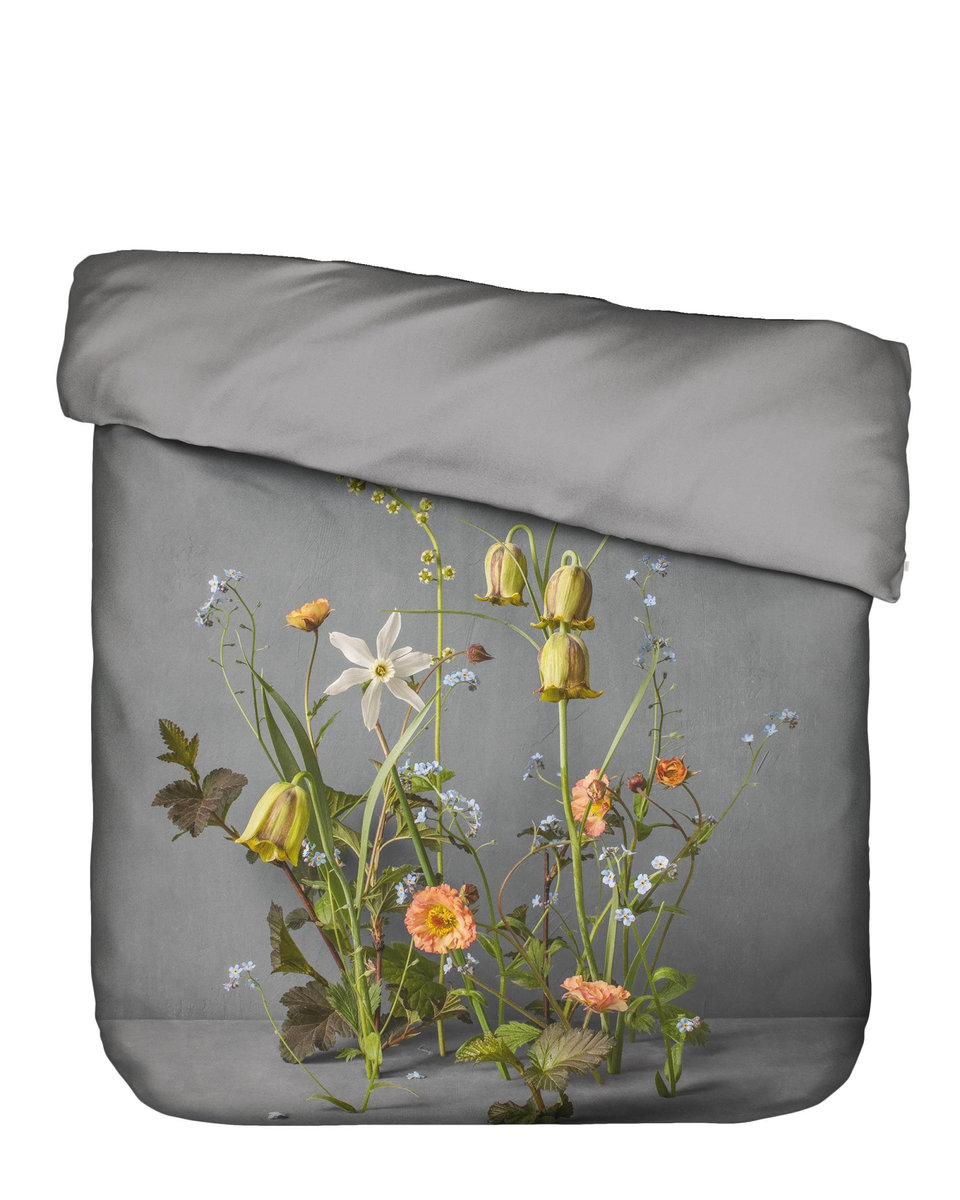 Essenza Pościel Ficaria 160x200cm szara