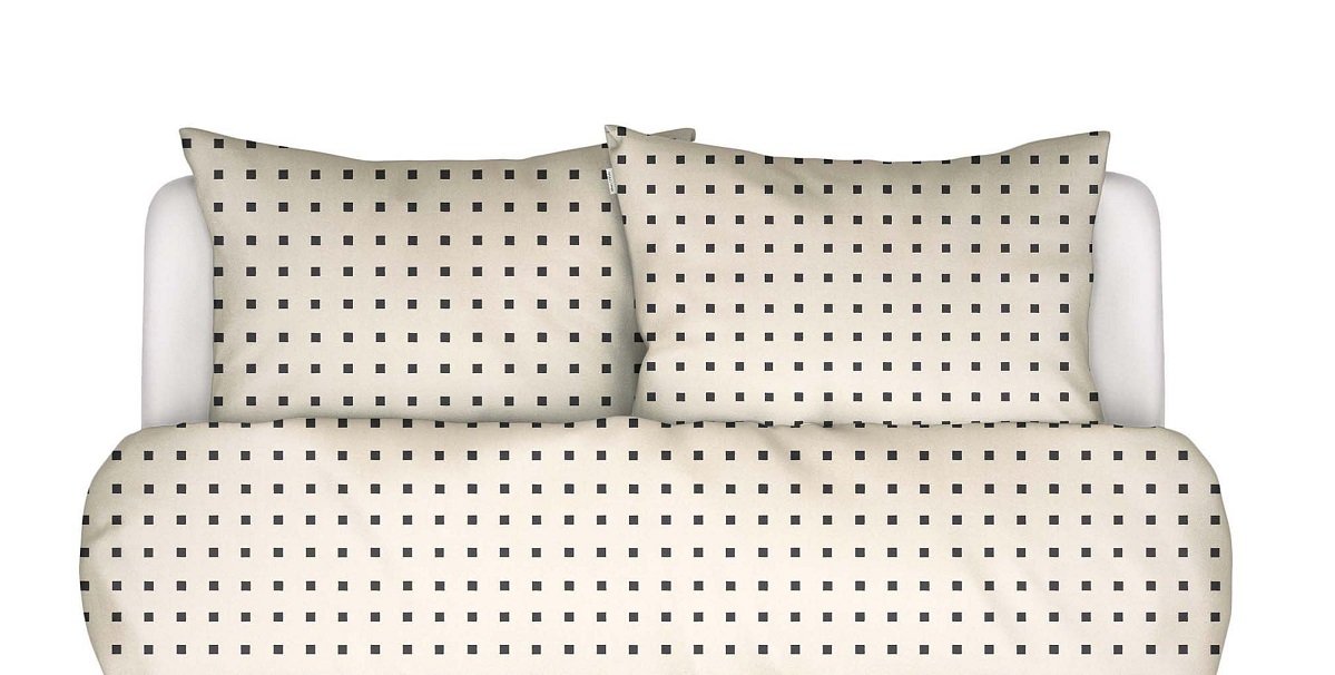 Marc O'Polo Komplet 2 poszewek na poduszki Iben 70x80cm czarny