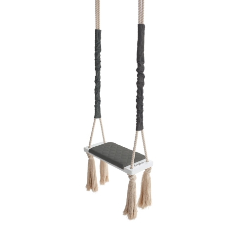 Huśtawka WoodSwing Szary Ciemny
