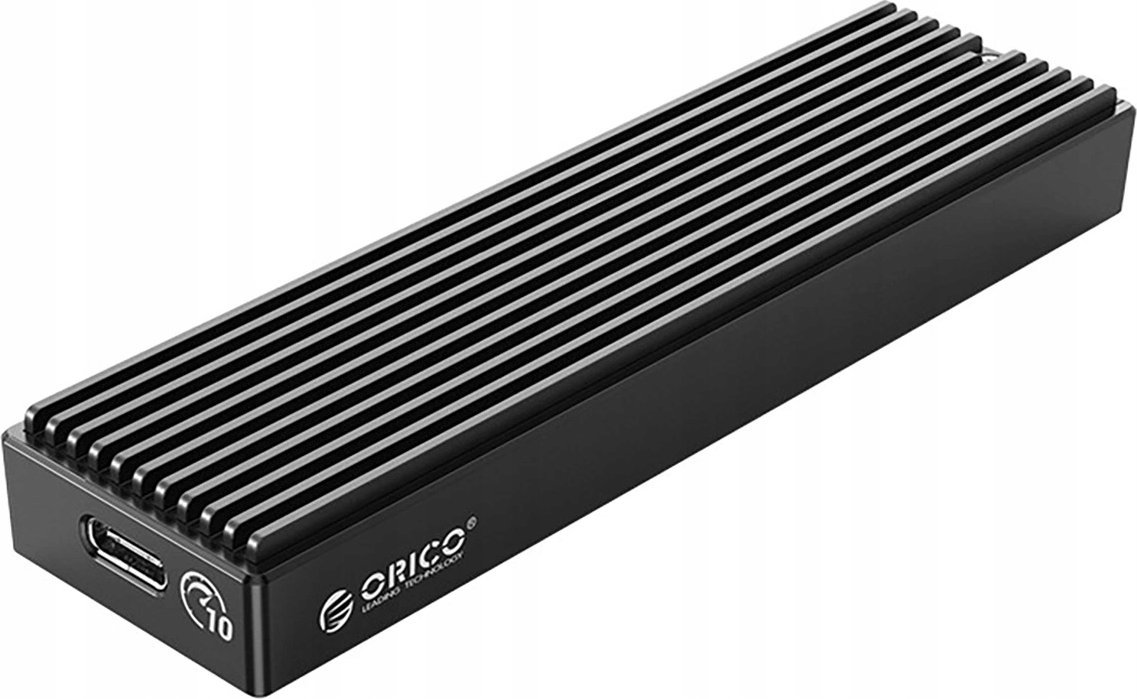 Kieszeń dyskowa M.2 NVME USB-C 10Gbps - czarna