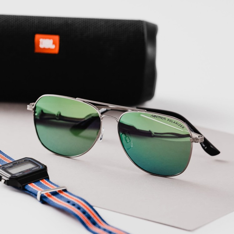 Arctica S-263B polaryzacyjne okulary meskie lustrzanki