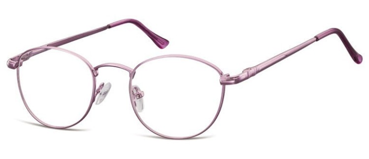 Lenonki zerowki Okulary Oprawki korekcyjne 793D fioletowe