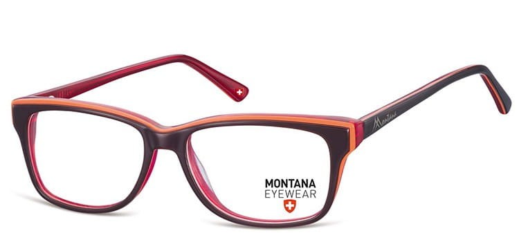 Okulary oprawki korekcyjne, optyczne nerd Montana MA81F