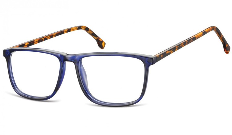 Okulary oprawki korekcyjne prostokątne zerówki Sunoptic CP132D