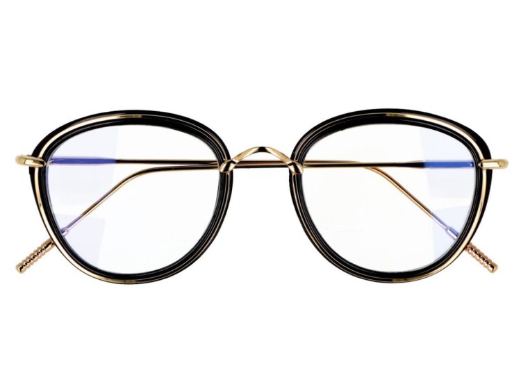 Okulary do komputera z filtrem Zerówki z antyrefleksem Owalne 2269