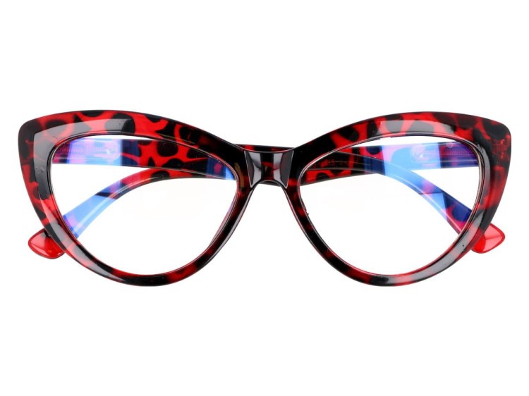 Kocie oczy Antyrefleks Zerowki okulary z filtrem Panterka 2286C