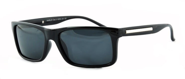 Okulary przeciwsłoneczne męskie z polaryzacją prostokątne KA-25