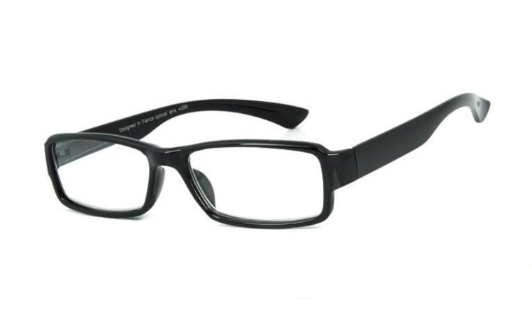 Okulary do czytania plusy Paparazzi PO-016 czarne o mocy +3.00 dioptrie