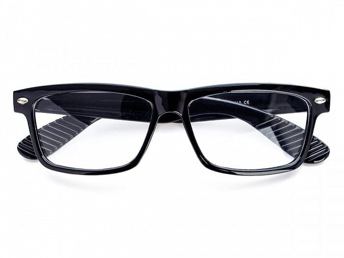Okulary męskie do komputera z filtrem Antyrefleks zerówki XL-271A czarne