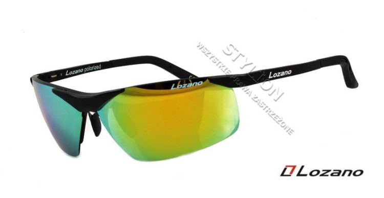 Okulary LOZANO LZ-303B Polaryzacyjne lustrzanki aluminiowo-magnezowe
