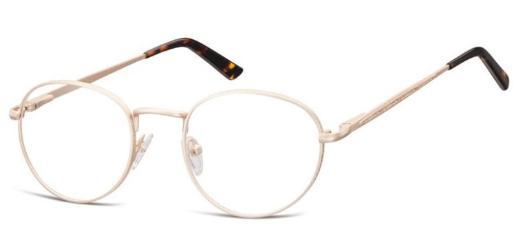 Lenonki zerowki Oprawki okulary korekcyjne 976C złote