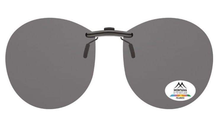 Nakładki czarne Pilotki polaryzacyjne na okulary korekcyjne Montana C4